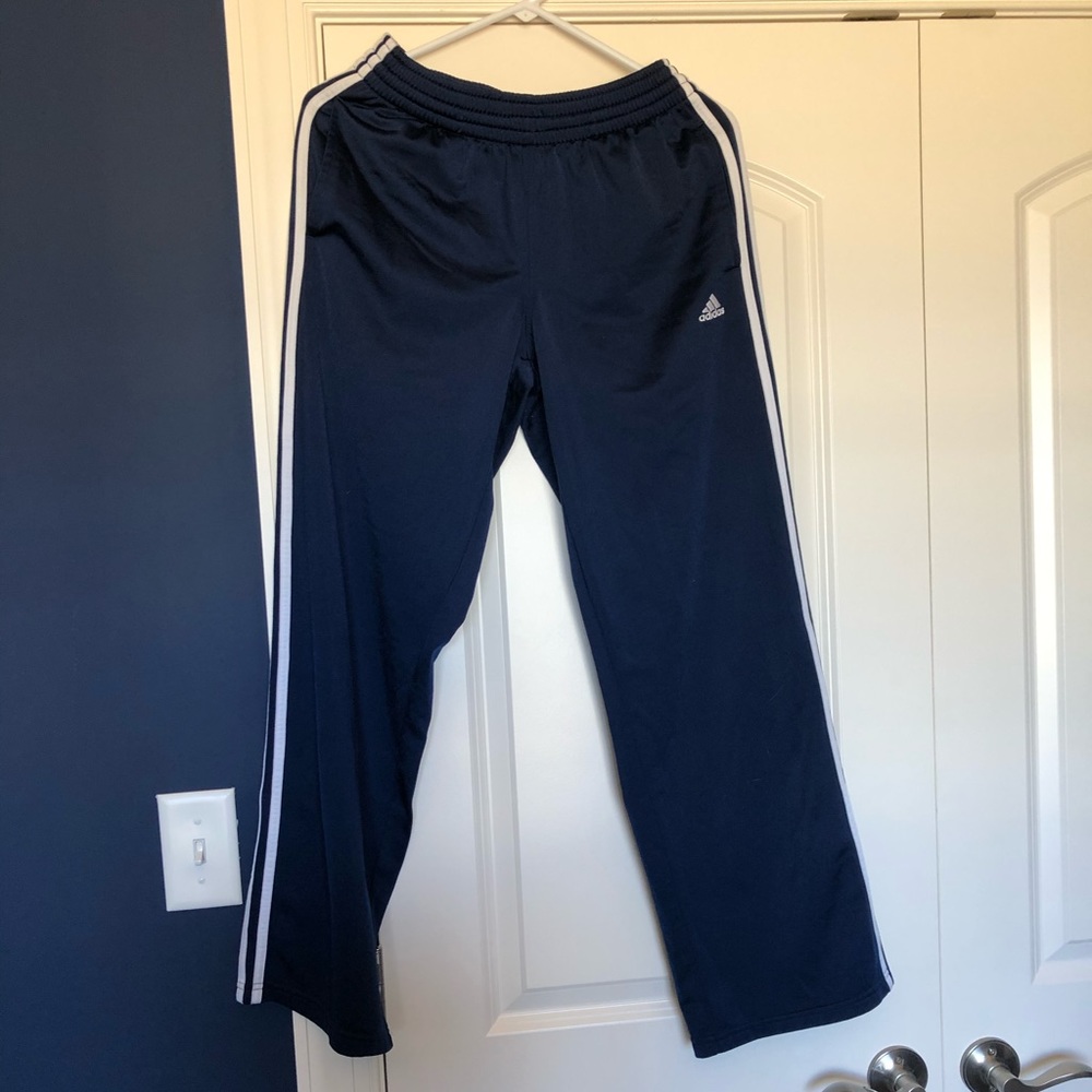 Adidas sweatpants in navy